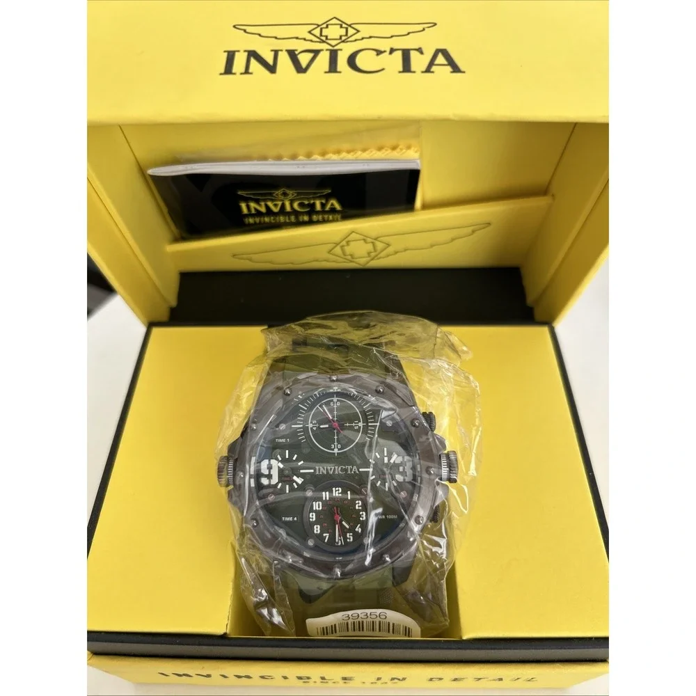 Invicta Coalition Forces Men's 50mm Chronograph Military Watch 39356 MSRP $1,095